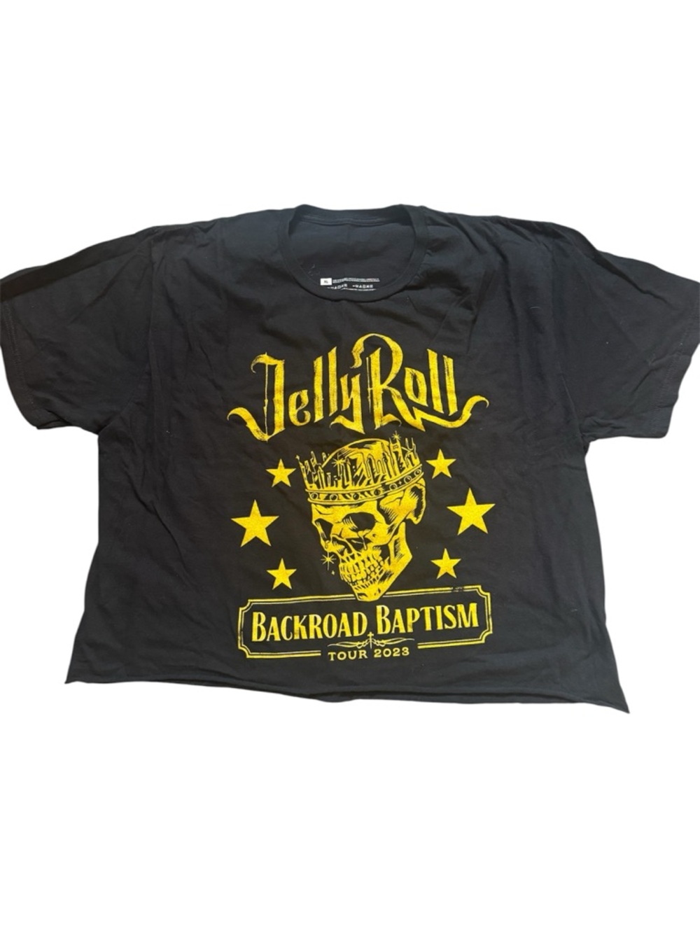 Jelly Roll Graphic Custom Cropped Tee